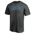 thumbnail image 2 of Men's Charcoal Chicago Cubs Official Wordmark T-Shirt, 2 of 3