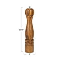 thumbnail image 3 of Creative Co-Op Acacia Wood Salt and Pepper Mill, Natural, 3 of 5