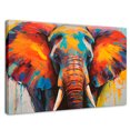 thumbnail image 1 of Cuadro Decorativo Canvas Revolution Elefante Marfil 90x60, 1 of 4