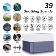 thumbnail image 2 of Máquina de Ruido para Bebés y Adultos, Ayuda para Dormir, 39 Canciones, Sonidos Relajantes, Luz Suave, Temporizador, Reproductor de Ruido, Rosa, 2 of 5