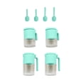 thumbnail image 1 of Accesorios para tarros de cristal, tarros, jarra de aceite, casa de muñecas, mini accesorios de cocina, miniaturas de casa de muñecas para juego de cocina, micro claro Hugo Mini botellas de condimento, 1 of 10