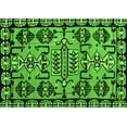 thumbnail image 1 of Ahgly Company Indoor Rectangle Abstract Green Modern Area Rugs, 3' x 5', 1 of 4