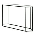 thumbnail image 4 of Evelyn&Zoe Beck 48" Wide Hexagonal Console Table, Blackened Bronze, 4 of 6