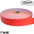 thumbnail image 3 of RPT-750 Red Reflective Pavement Marking Tape BASt Certified Slip Resistant Premium Durability Outdoor Heavy-Duty Rubber Base (2 Inches x 108 Feet per Roll), 3 of 7