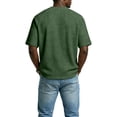 thumbnail image 2 of Men's USA Patriotic V-Neck T-Shirt American Flag Graphic Casual Tee USA 250th Anniversary Shirt, 2 of 4