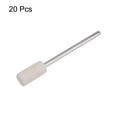 thumbnail image 3 of Wool Felt Mounted Mandrel 6mm x 12mm 1/10 Inch Shank Cylinder Bits, 20 Pieces, 3 of 6