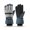 Blue, variant on Thermal Insulated Ski Gloves With Touching Screen Antislip Design Water Resistant Fleece Lining Extreme for Adult