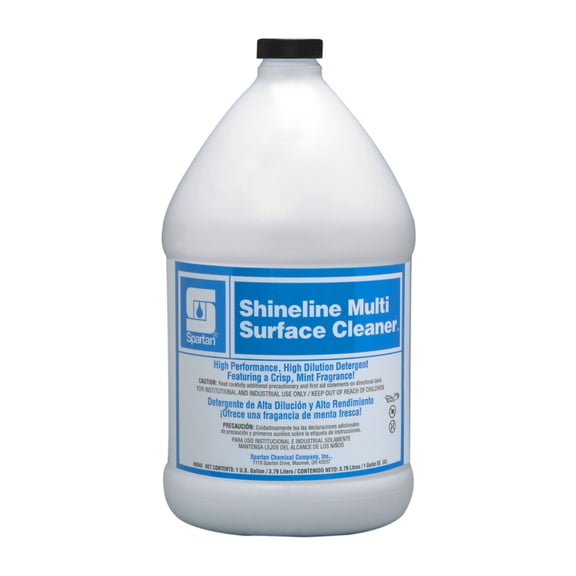 Spartan Shineline Multi Surface All Purpose Cleaner, 4 Gal/Case