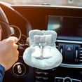 thumbnail image 5 of SNGMN Car Decorations Car Seat for Dolls with Soft Furry Cushion Have a Seat Clips onto Car Air Vent Includes Seat Leg for Desktop Display, 5 of 6
