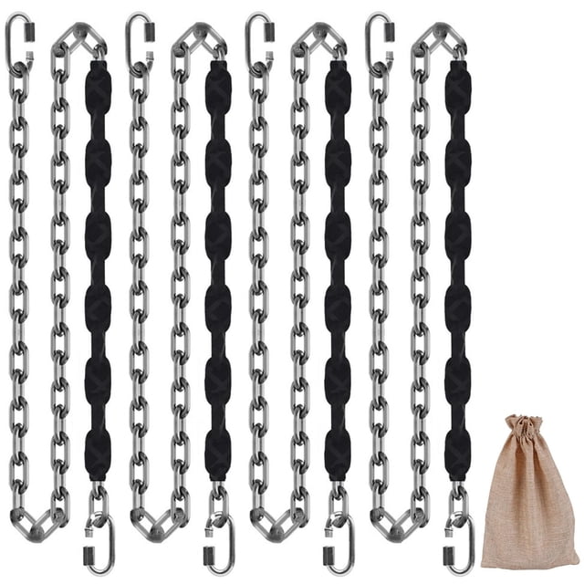 Cadenas giratorias Dakzhou 4 de acero inoxidable con capacidad de 1000 libras