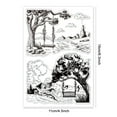 thumbnail image 6 of 1sheet Tree and Swing Clear Stamps Landscape Silicone Clear Stamp Seals for Scrapbooking Cards Making Photo Album Journal Home Decoration, 6 of 8