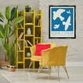 thumbnail image 3 of Stupell Industries Classic Exhibition Blue Birds Typography Painting Black Floater Framed Canvas Art Print Wall Art, 25 x 31, 3 of 10