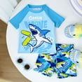 thumbnail image 2 of Stitch Bathing Suit Kids Baby Boys Rashguard and Swim T𝗿unk Set 2-Piece Swimsuit Toddler Surfing Swimwear U𝗣F 50+ Qui𝐜k Dry Swimsuit, 2 of 7