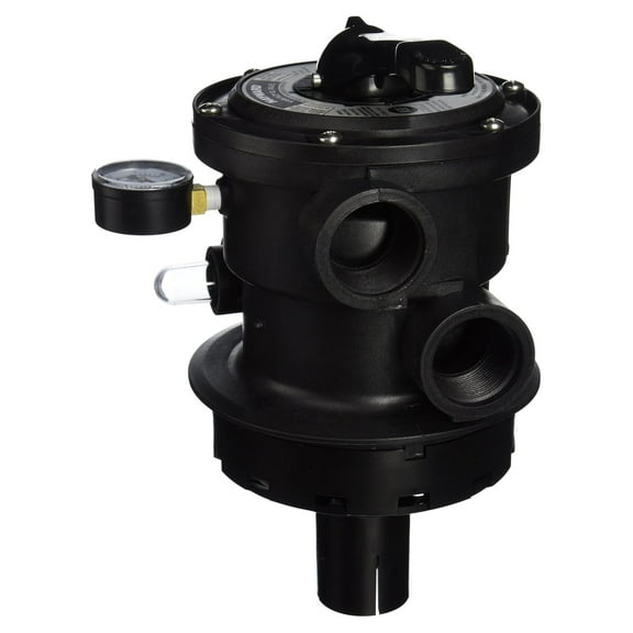 SP0714T VariFlo Top-Mount Multiport , Black 1-1/2-Inch-FIP