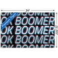 thumbnail image 3 of Ok Boomer Wall Poster with Pushpins, 22.375" x 34", 3 of 3