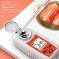 thumbnail image 4 of Réfractomètre Numérique Brix, Réponse Rapide 0.3mL Testeur Numérique Brix Facile Haute Précision pour Bière pour Usage Commercial, 4 of 7