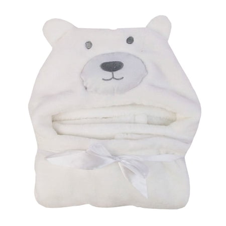 FOCUSNORM Infant Bear Shaped Hooded Bathrobe Soft Towel Giraffe Towel Blanket