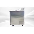 thumbnail image 5 of 27" Commercial Refrigerated Sandwich Prep Table, Stainless Steel Salad & Sandwich Refrigerator, Digital Temperature Control, NSF ETL, 5 of 13