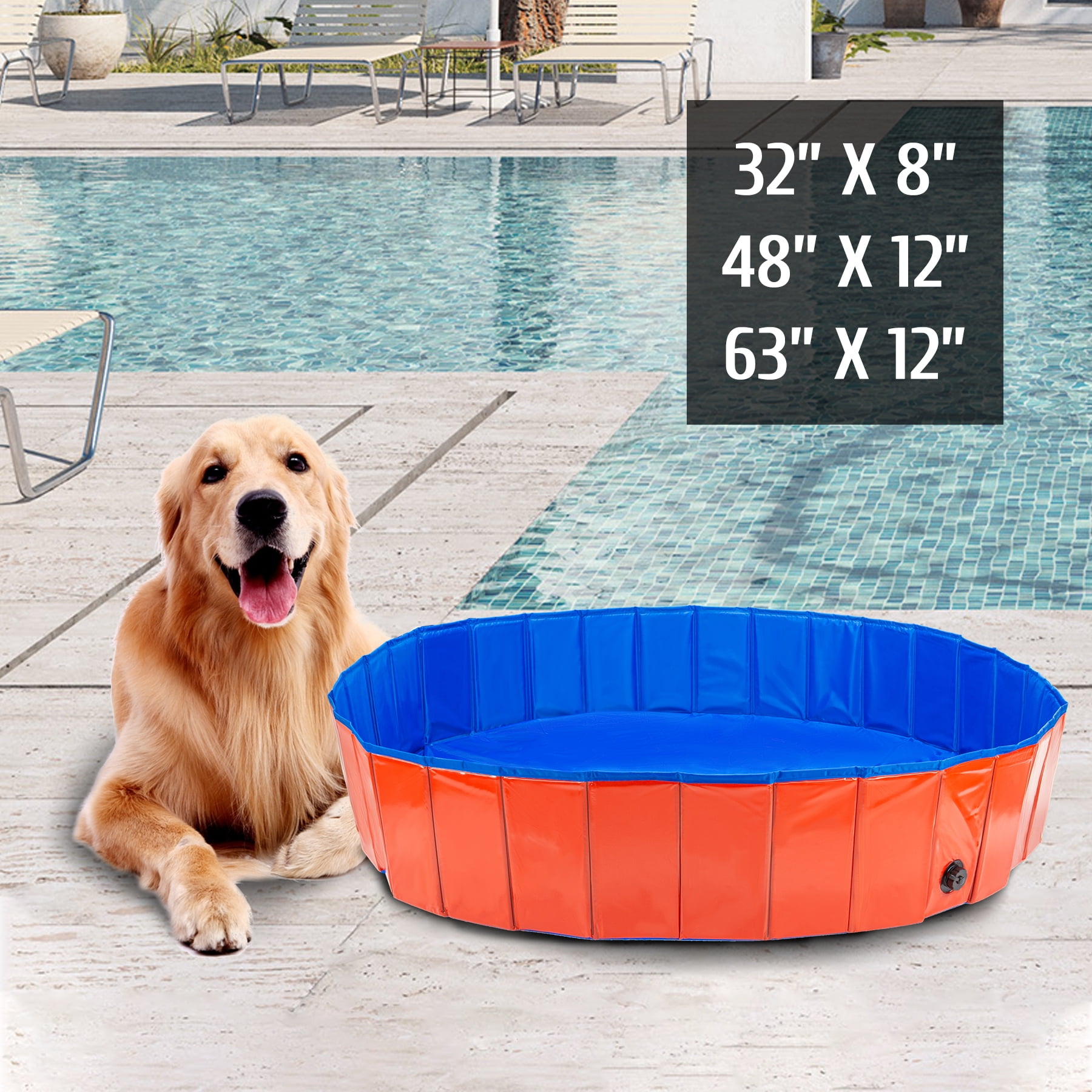 collapsible wading pool