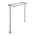 thumbnail image 4 of AmGood 48 in. Stainless Steel Table-Mounted Pot Rack With 8 Hooks, 4 of 7