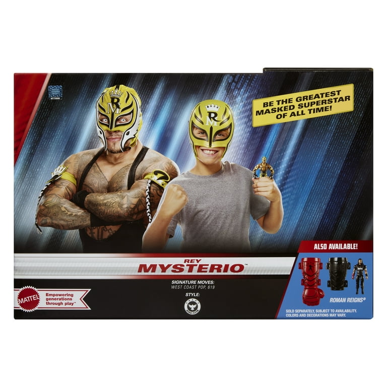 WWE Wrestling Main Event Series Rey Mysterio Action Figure & Mask