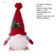 thumbnail image 4 of Home Decor Christmas Plush Toy Gnome with Led Light Adorable Glowing Faceless Dwarf Doll for Party Decoration, 4 of 4