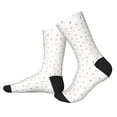 thumbnail image 2 of KLL Rabbit And Carrot Print Cool Socks Men's Women's Crew Socks Funny Crazy Novelty Stockings, 2 of 7