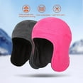 thumbnail image 2 of Winter Sports Hat Windproof Ear Protection Thick Warm Cold Resistant Unisex Outdoor Skiing Skating Adult Hat, 2 of 10