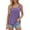 Burgundy, variant on Women's Summer Tank Tops Pleated Square Neck Loose Fit Casual Flowy Tunic Sleeveless Shirts