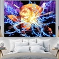thumbnail image 1 of Tapiz para colgar en la pared Demon Slayers Agatsumas Zenitsus, 150 x 130 cm, 1 of 1