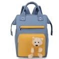 thumbnail image 2 of Mochila de maternidad para mamás, bolsa de pañales impermeable de gran capacidad, bolsa de lactancia para bolso para silla de bebé, bolsa de pañales de viaje al aire libre de moda, 2 of 4