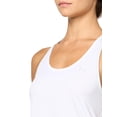thumbnail image 3 of Camiseta sin mangas Under Armour Tech Knockout para mujer, blanco/gris halo, 3 of 3