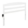 thumbnail image 2 of AFI Warren Traditional Wooden Queen Headboard in White, 2 of 5