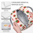 thumbnail image 3 of Fotbe Strawberry Floral Bolsa de Almuerzo con Estampado, Lonchera Aislada, Contenedor de Comida Reutilizable Tipo Cooler a Prueba de Fugas, 3 of 6