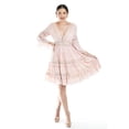 thumbnail image 1 of Vestido Boho con encaje Roman Fashion /Juvenil, 2136 (Palo de rosa) rosa G, 1 of 7