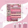 thumbnail image 5 of Aunt Gifts, Gifts for Aunt, Best Aunt Ever Gifts, Aunt Gifts from Niece Nephew, Auntie Gift Ideas, Aunt Christmas Birthday Gift, Great Aunt Gifts, Best Aunt Ever Gifts Blanket (60x50 Inches), 5 of 6