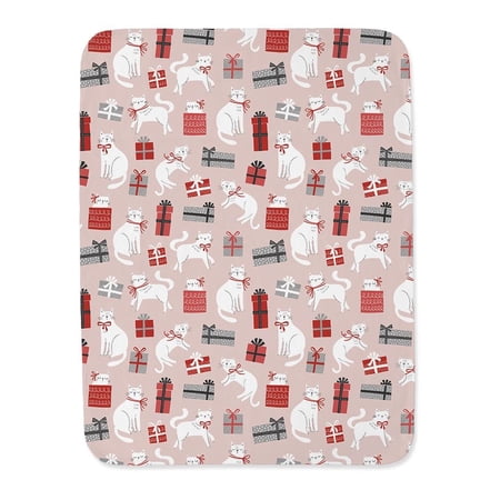 Cats And Christmas Gifts Blanket -Image by Shutterstock,