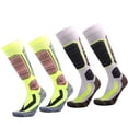 thumbnail image 1 of Calcetines De Esquí 2 Pares, Calcetines De Esquí Deportes Al Aire Libre Calcetines De Montañismo Engrosados Calcetines Térmicos Hasta La Rodilla Invierno Snowboard Calcetines Deportivos Hombres, 1 of 7