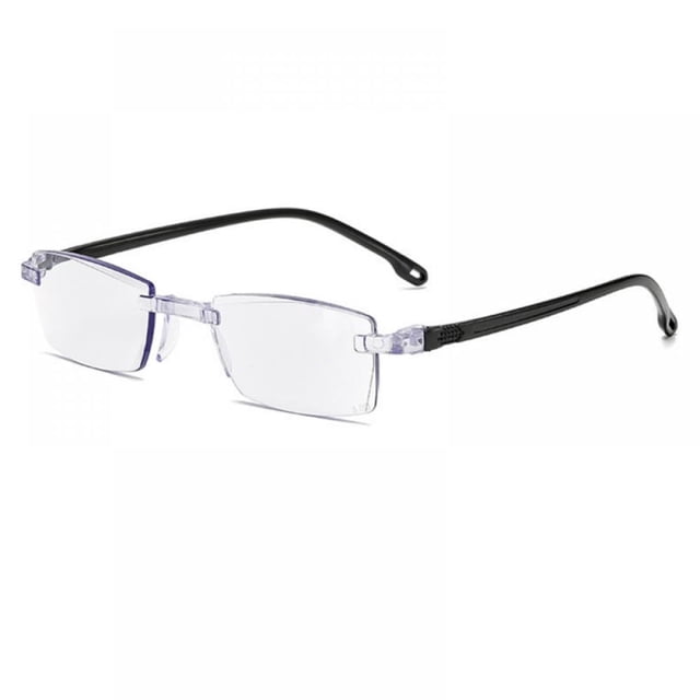 Progressive Multifocus Reading Glasses Anti-Blue Light Multifocal for Men-150-