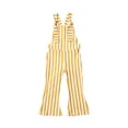 thumbnail image 2 of Franhais Baby Girls Suspender Romper, Summer Stripe Sleeveless Jumpsuit, 2 of 7