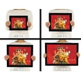 thumbnail image 7 of IBA Indianbeautifulart Wall God Photo Frame Sri Guru Dattatreya Home Decor Religious Poster With Frame God Photo Frame For Gift Purpose, 7 of 7