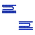 thumbnail image 4 of Soidarity Paquete de 44 tiras reflectantes artesanales a prueba de polvo autoadhesivas calcomanías para bicicletas tiras de seguridad de Type1 NO1, 4 of 6