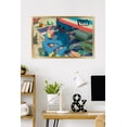 thumbnail image 2 of Poppy Playtime: Chapter 4 - Beach Huggy Wuggy Wall Poster, 22.375" x 34" Framed, 2 of 5