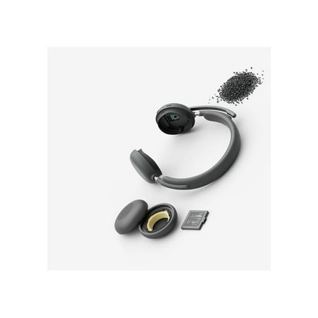 Logitech - Zone 950 Wireless Active Noise-Cancelling On-Ear Headset - Graphite