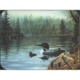thumbnail image 1 of TUFTOP TT92042 Loons in the Mist Medium 12x16 Cutting Board, 1 of 1