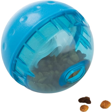 OurPets Smarter Toys IQ Treat Ball Dog Toy - Colors Mary Vary - 4"