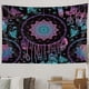thumbnail image 2 of Tapiz de pared de mandala bohemio, hoja colgante de pared de luna y sol,, 2 of 5