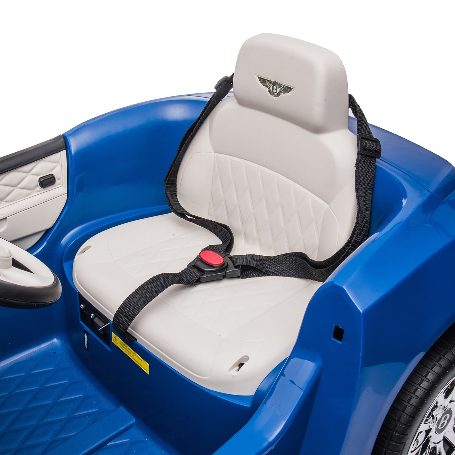 CIPACHO 12 V Electric Kid Ride On Car, Bentley Mulsanne Licensed Cars for Kids, Powered 4 Wheels Motorized Vehicles Children Toys, 2 Speeds, Blue CIPACHO 12 V Electric Kid Ride On Car, Bentley Mulsanne Licensed Cars for Kids, Powered 4 Wheels Motorized Vehicles Children Toys, 2 Speeds, Blue