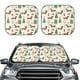 thumbnail image 2 of Balery Christmas Dachshund Dog Parasol para parabrisas de coche de 2 piezas | Parasol plegable para parabrisas delantero de coche para la mayoría de sedanes-Small, 2 of 6