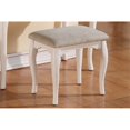 thumbnail image 4 of Poundex Furniture Wood Vanity Set with Mirror in White Color, 4 of 10